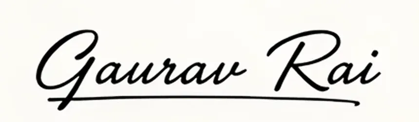 Gaurav Rai signature