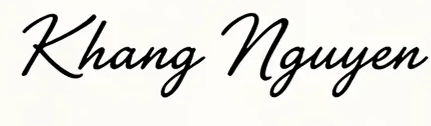 Khang Nguyen signature