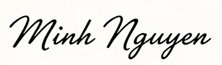 Minh Nguyen signature
